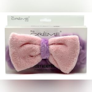 🩷💜The Crème Shop Teddy Headyband | Spa Headband 💜🩷